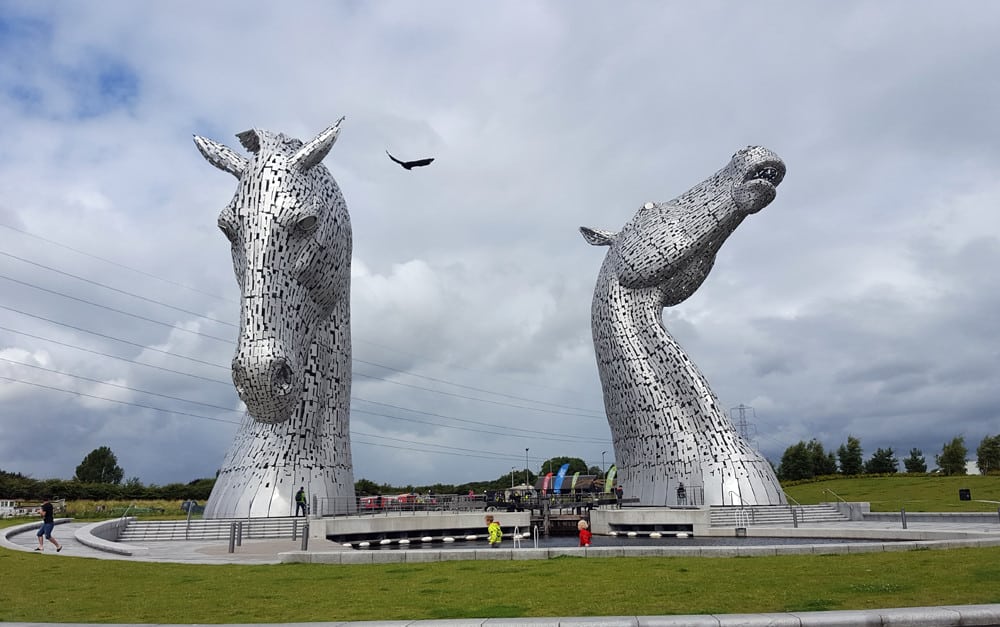 Kelpies bei Falkirk