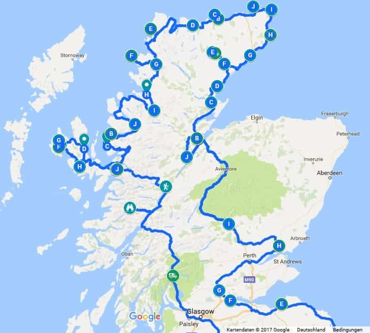 Roadtrip Schottland - Unsere Rundreise mit dem VW-Bus