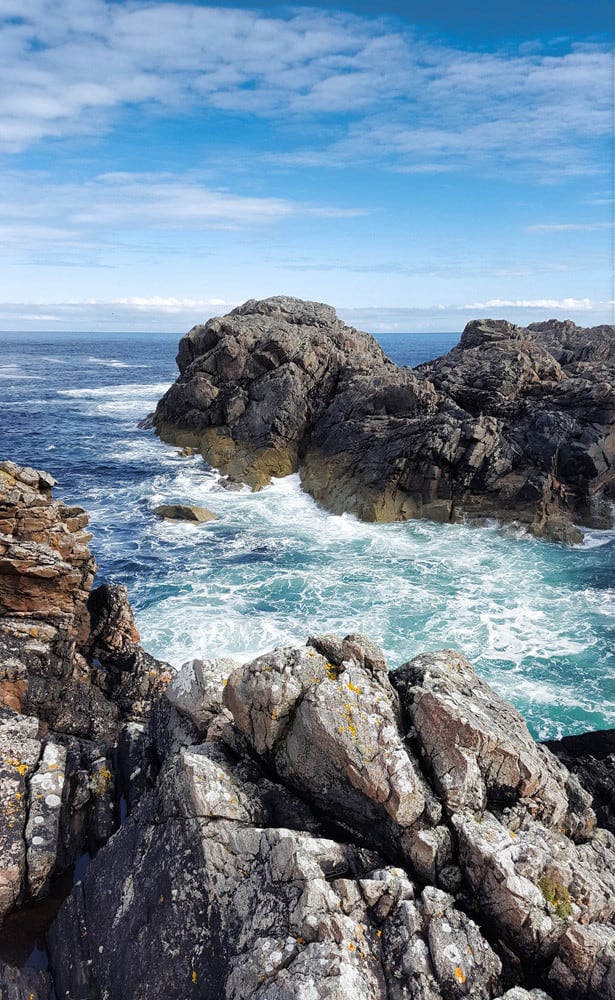 Klippen Starthy Point Roadtrip Schottland