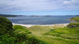 Schottland mit VW-Bus - Strand Coldbackie