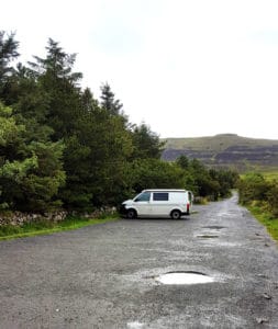 Parkplatz Coral Beach, Isle of Skye