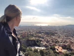 Blick über Barcelona