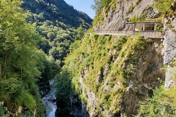 Teufelsbrücke Tolminer Klammen
