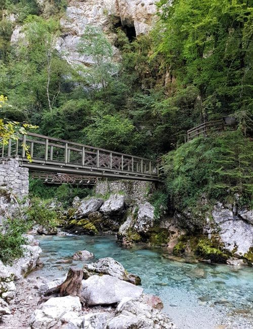 Tolminer Klammen Triglav Nationalpark Slowenien