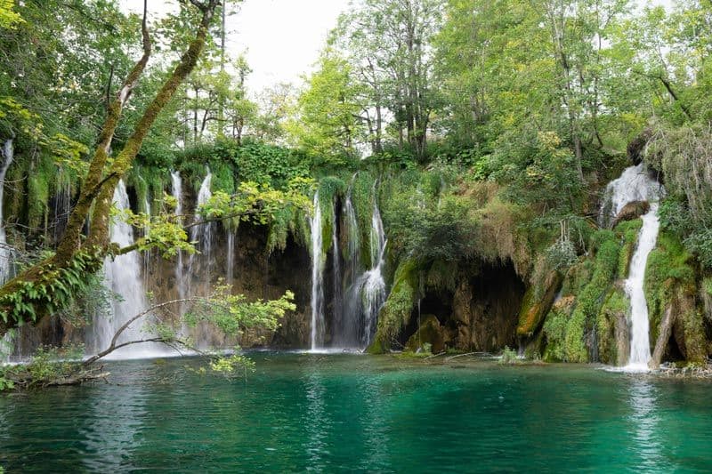 Wasserfall im Nationalpark Plitvicer Seen