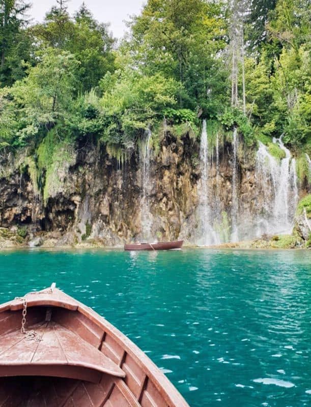 Nationalpark Plitvicer Seen mit Kind - Ruderboot leihen