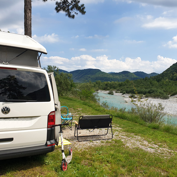 Camping im Sofa Tal Slowenien - Camp Gabrje